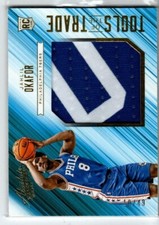 2015-16 Absolute Materials Jumbo Prime #3 Jahlil Okafor 49 (ref 163210)