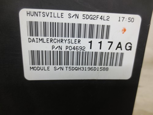 07 Dodge Ram TIPM intergrated power module 04692117ag ~ 020 04 30 25 - Picture 4 of 10