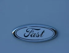 94-04 Fast mustang  trunk badge emblem overlay decal Ford Decal NOT EMBLEM. 