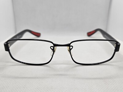 Ray-Ban RB6318, Color 2839 Black & Red, 54-17-145