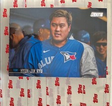 2021 Topps Stadium Club Base #208 Hyun-Jin Ryu - Toronto Blue Jays
