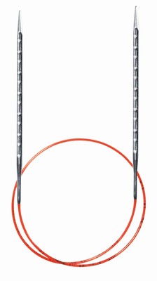 Addi Rocket2 Rundstricknadeln quadratisch 80 cm / 40 mm