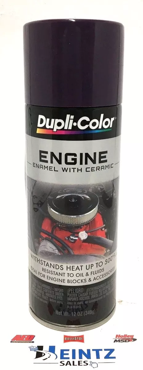 Duplicolor DE1640 Engine Enamel Paint w Ceramic Plum PURPLE