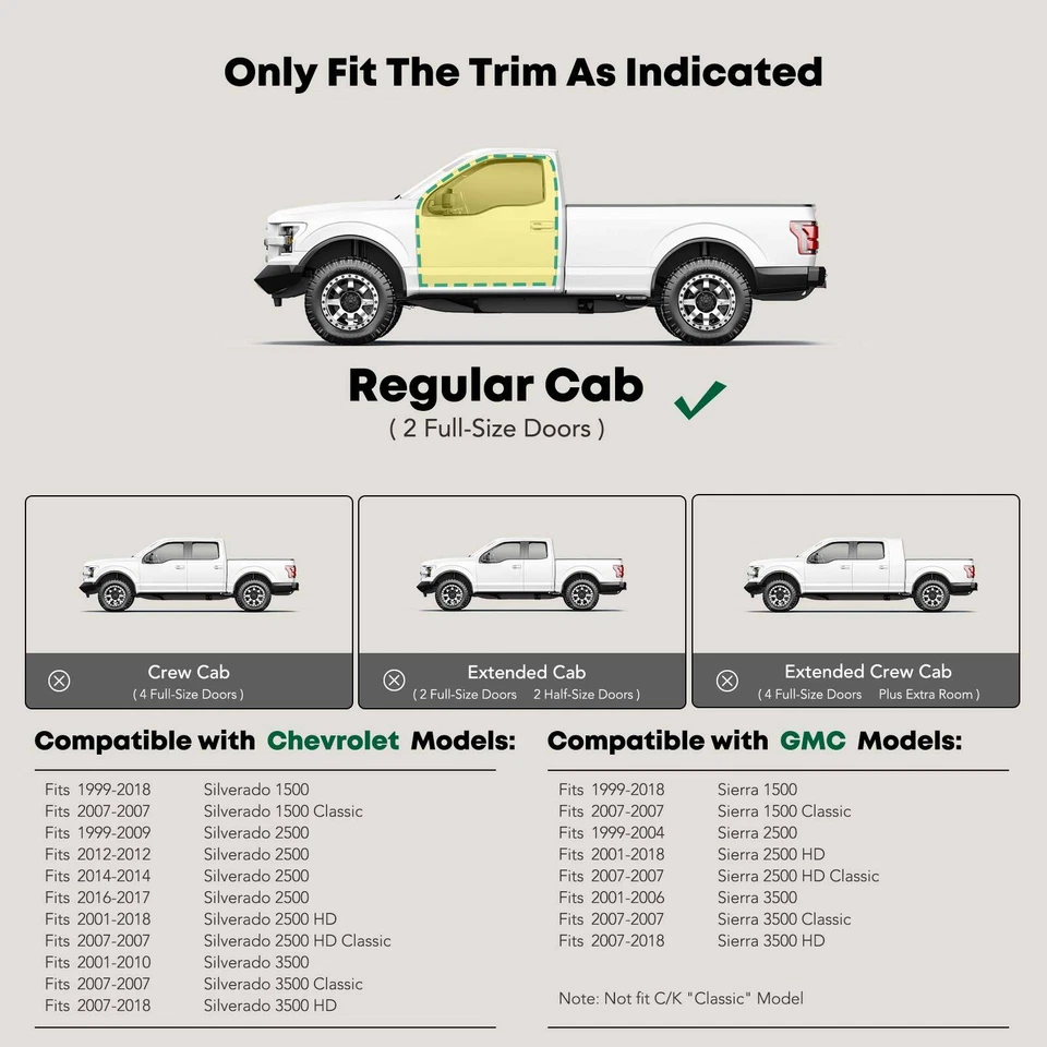 Barras laterales ovaladas de acero negro de 4" para Chevy Silverado GMC Sierra 1500 1999-2018 Foto 2 de 4