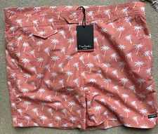 Image of Pierre Cardin, Swim Mesh Lined Shorts, Coral Colour - XL