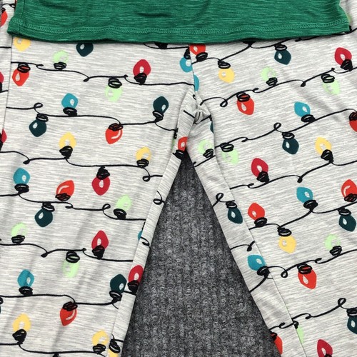 Derek Heart Kids Christmas Pajamas 2 Piece Set Top & Pants Size XS Colorful - Picture 6 of 16