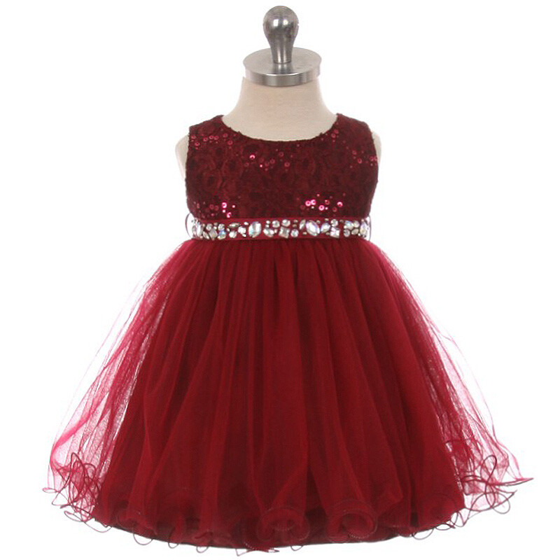 burgundy infant dress Size XL Baby Girl Birthday Recital Party Special Occasions Shop Brown Bardot Online meta-size-chart-mirroir-size-guide Style:6 Pieces This red princess dresses