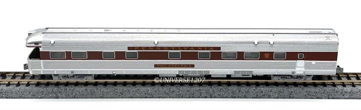 N Scale Kato 156-0808 Business Car PRR 