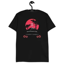 R35 GT-R Rear Lights Red Sun Japanese Aesthetic JDM Tuner GTR Skyline T-Shirt