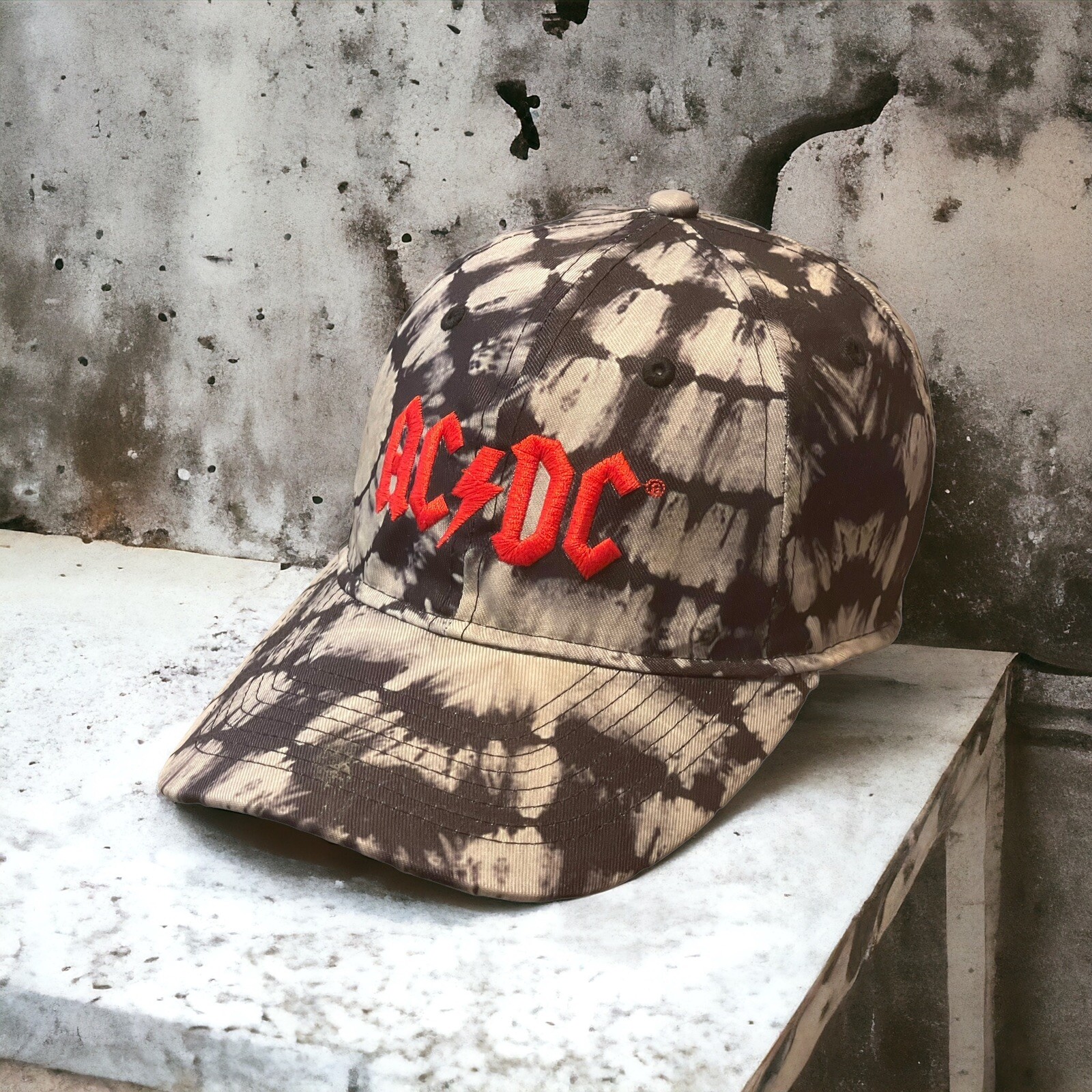 AC/DC Hat Baseball Cap Adjustable StrapBack Gray … - image 1