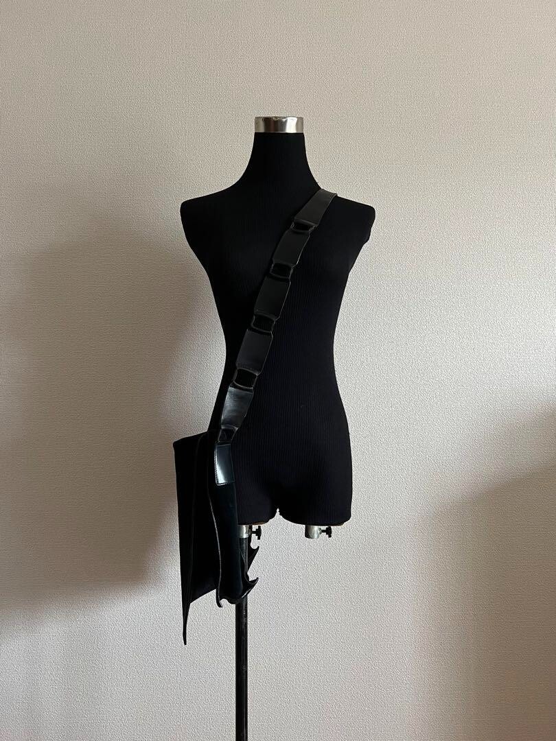 GUCCI SS1997 Leather Shoulder Bag Black | eBay 