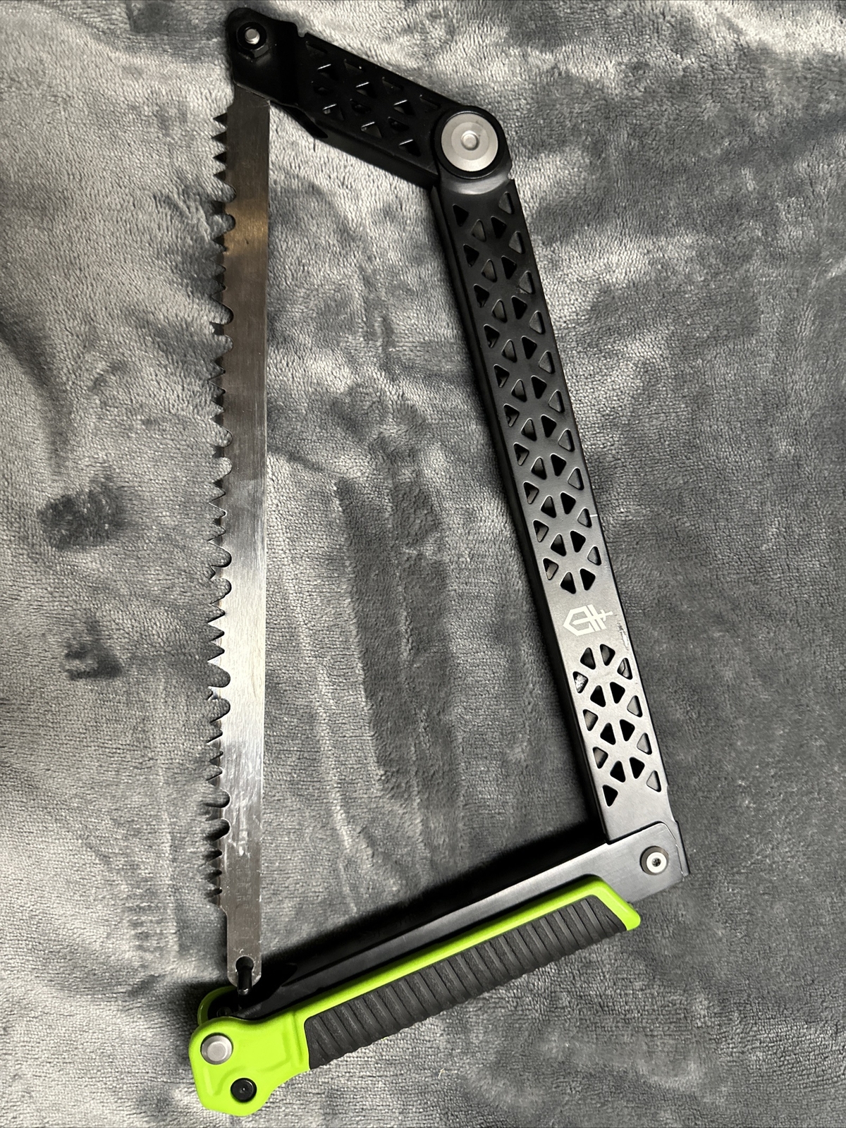 USED Gerber Freescape Camp Saw GFN & Rubber Handle Folds Flat 12" Saw