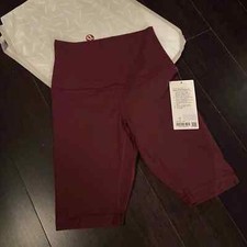 LULULEMON ALIGN SHR SHORTS IN CASSIS CSSI SZ 4 NWT
