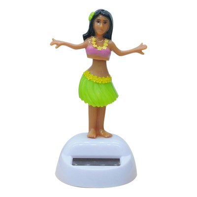 Solar Dashboard Hawaii Girl Dancing Toy Solar Dancing Figure Toy Car Dashboard