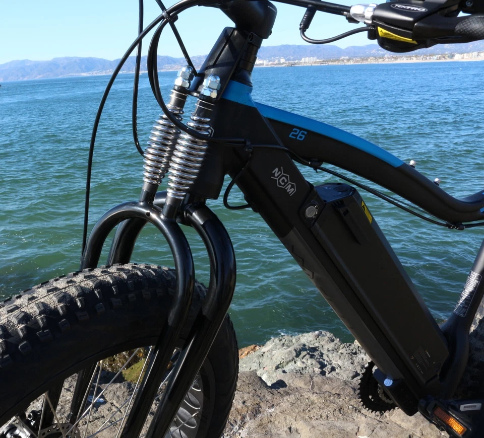 Mega horquilla Monark Dual Springer para bicicletas Low Rider Fat Tire (SOLO HORQUILLA) Foto 4 de 4