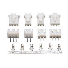 2 to 12 Pin JST XH2.5mm PCB Header Connector Kit - Straight Pin/Right Angle Pin