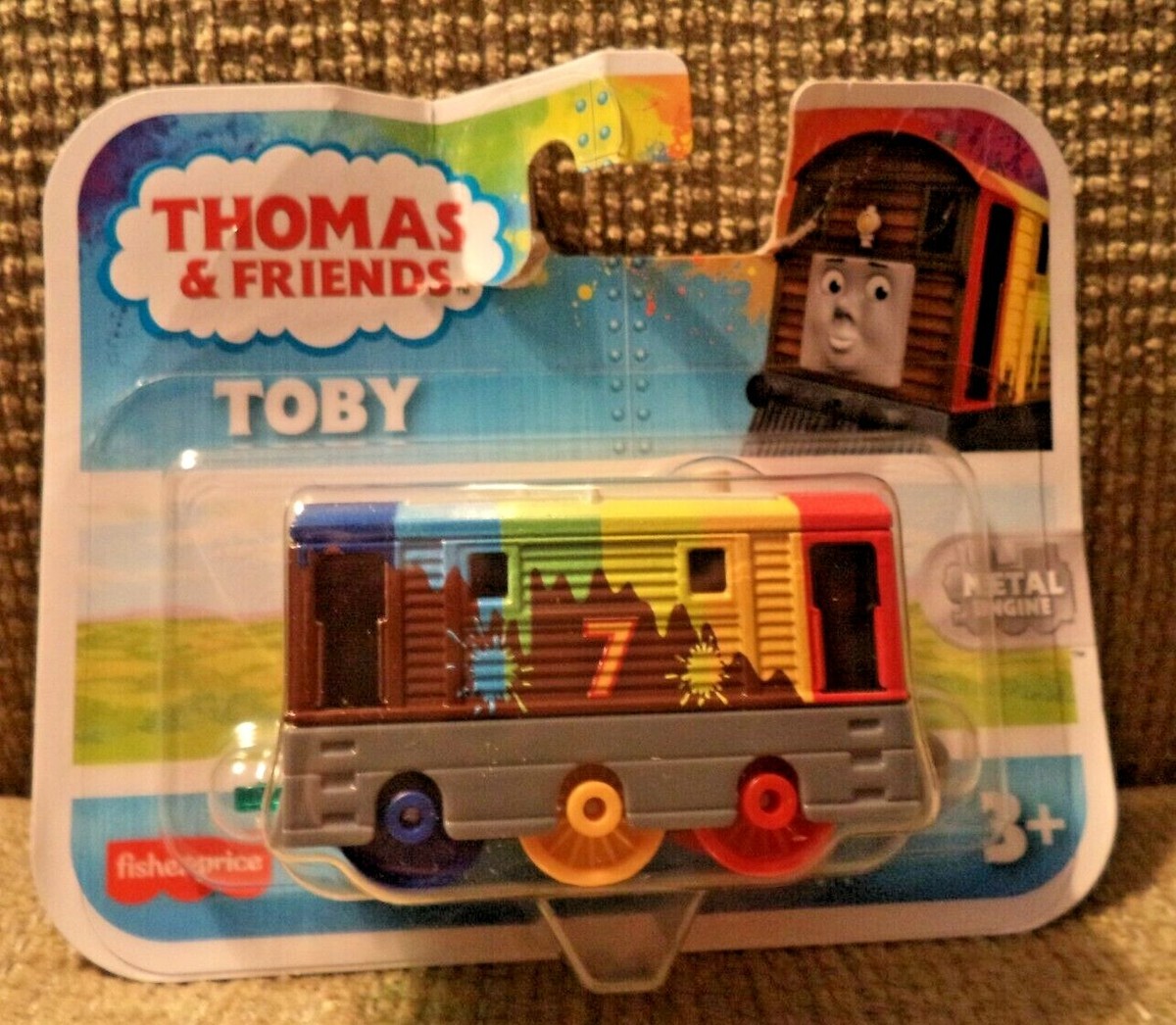 Fisher-Price Thomas & Friends Paint Splat Toby GYV65 *NEW* | eBay