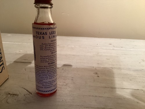 Vintage NOS Texas Lees' Famous Liniment, Johnson Remedy Co., Columbus, Ohio - Foto 3 di 7