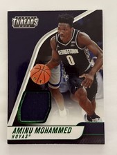 2022 Panini Chronicles Threads Draft Picks Aminu Mohammed TH-AMO