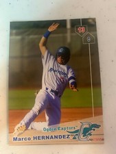 Marco Hernandez 2021 Ogden Raptors Team Card