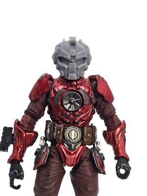 Custom 3d Printed Tuff-47 Headsculpt For Mythic Cosmic Legions or 1/12 Scale 