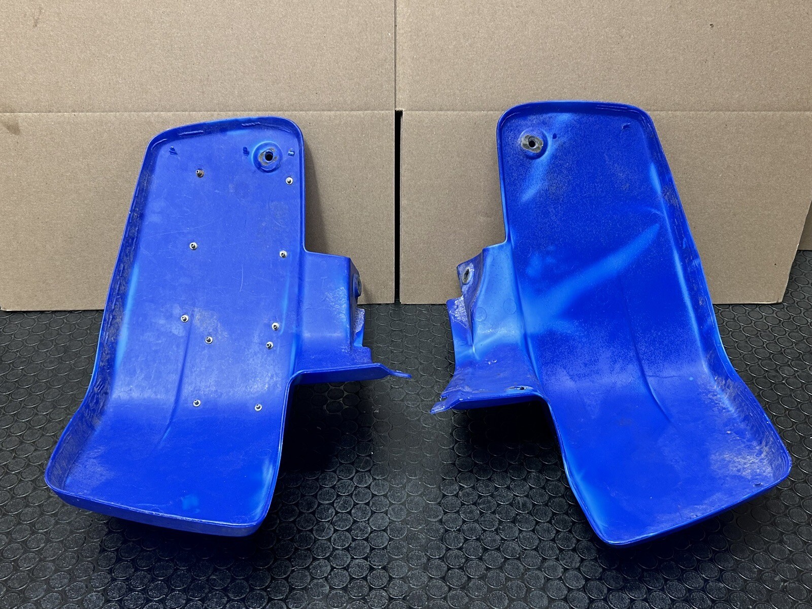 YAMAHA Blaster Plastics Fenders Front Back Fender Plastic BLUE 0306