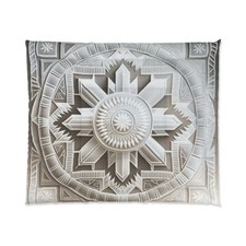 King Size Southwestern Aztec Comforter Home Decor Navajo Cabin Native American