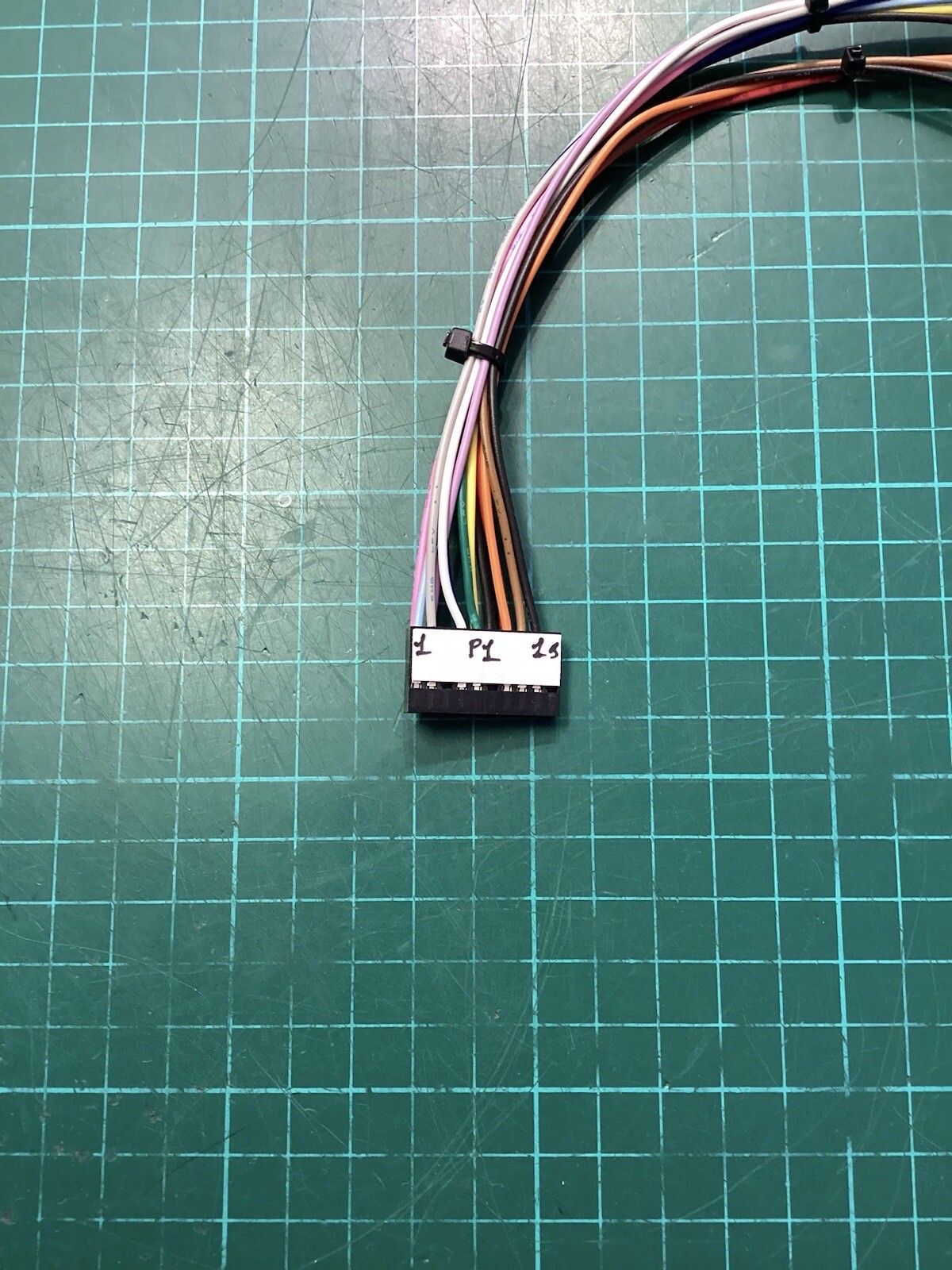 Brook PCB 1LB6 Encoder Harness Arcade Net City 20 Pin Header câblage interne - 4