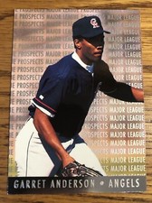 Garret Anderson 1995 Fleer Prospects Angels 1 Of 10 1572 Garret Anderson 1995 Fleer Prospects Angels 1 Of 10 1572