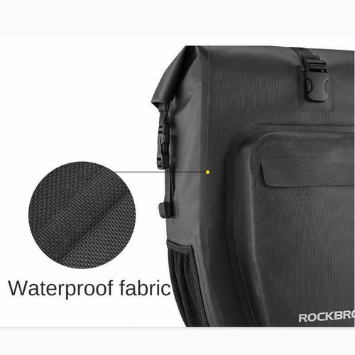 ROCKBROS Cycling Rear Seat Bag Waterproof Pannier Cycle Bike Rack Pack Travel - Picture 9 of 15