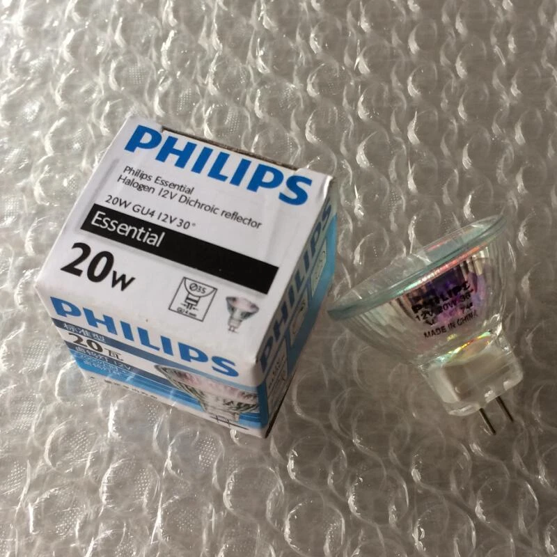 Philips MR11 12V20W GU4 30° Bulb Essential Lamp Dichroic Reflector Spot Light - Image 3 of 4