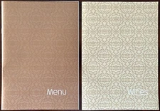 KLM Royal Dutch Airlines Business Class Menu & Wine Menu