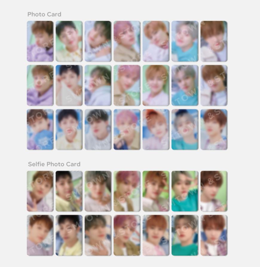 NCT DREAM LAUNDRY SHOP SMTOWN OFFICIAL MD LAUNDRY CARD PACK