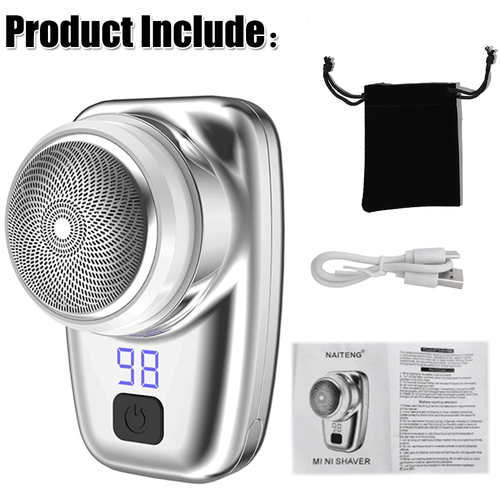 Afeitadora eléctrica USB de lámina 4D afeitadora recortadora de barba máquina de afeitar de cabello USA STOCK - Imagen 14 de 25