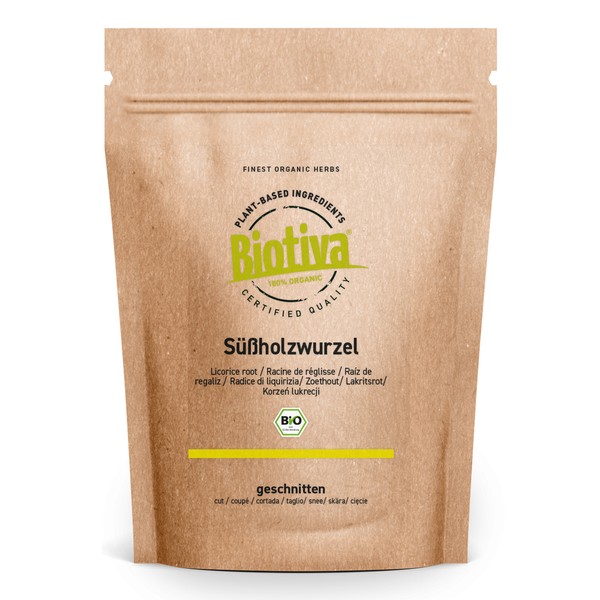 SüßHolzwurzel Geschnitten Bio 250G Biotiva (51,56 Eur/Kg)-image
