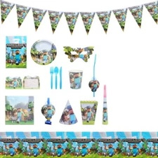 Minecraft Party Tablewear Set 136pcs