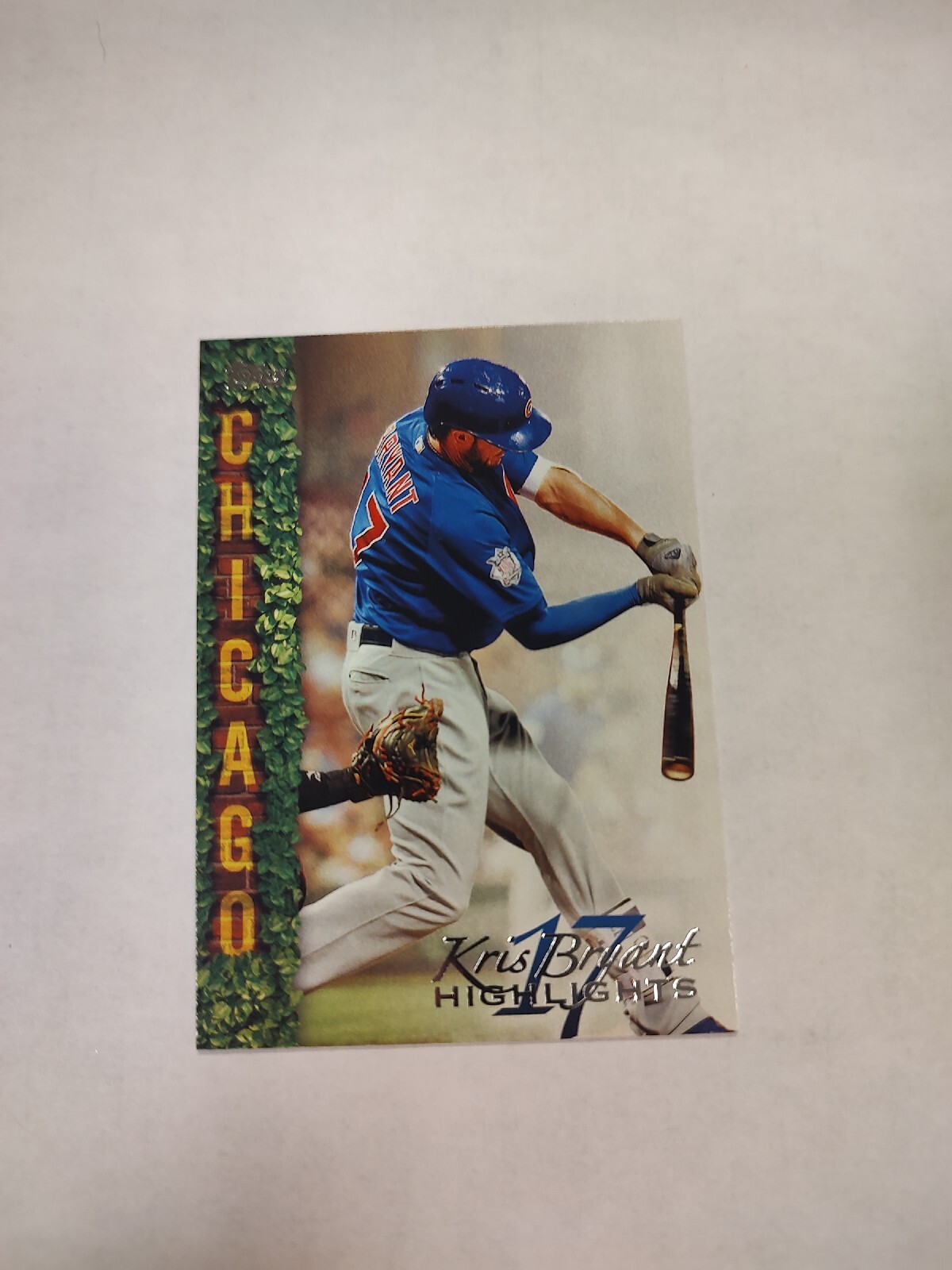 2018 Topps - Wal-Mart Kris Bryant Highlights #KB-2 Kris Bryant (PWE)(02)