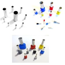 Aderendh&uuml;lsen ISOLIERT, TWIN & UNISOLIERT 0,50- 50 mm&sup2; Kabelh&uuml;lsen 10-1000ST.