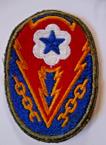 WW2 US ARMY EUROPEAN THEATER OF OPERATIONS ADVANCED BASE PATCH.