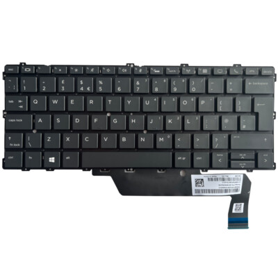 Laptop FOR HP EliteBook x360 1030 G2 1030 G3 G4 Keyboard UK Black
