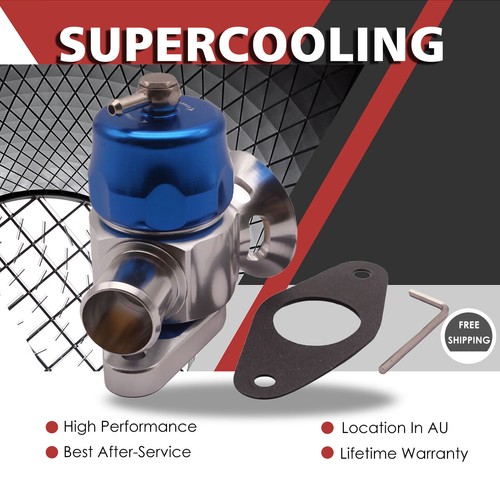 Adjustable Dual Port Blow Off Valve For Subaru WRX (02-07) & STI (04-18) - Blue