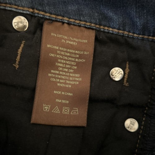Kut From The Kloth Jeans Women 2 26x28 Blue Skinny Mid Rise Dark Wash - Picture 8 of 9