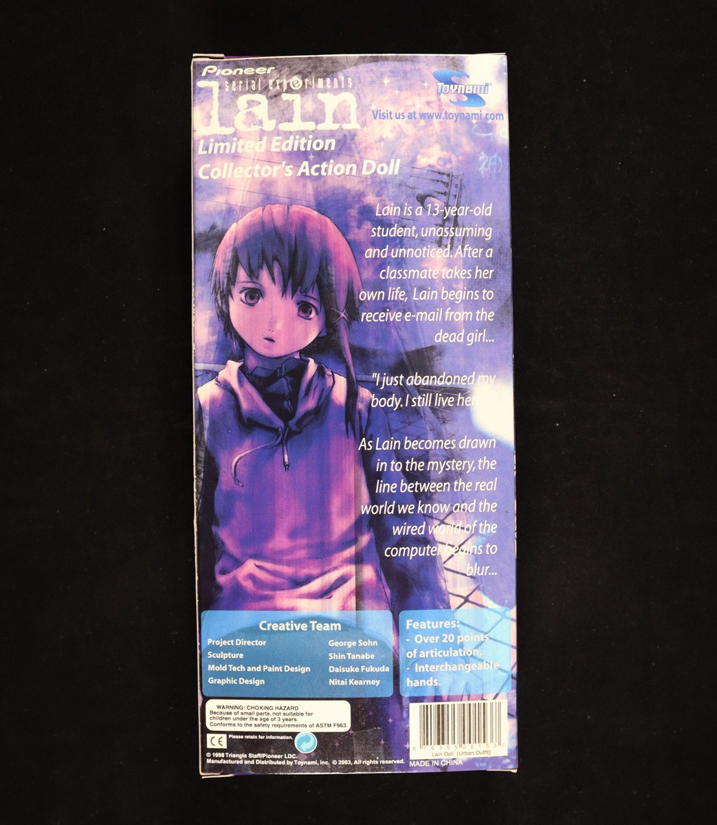 Serial Experiments Lain Urban Outfit Action Doll (2003) | eBay