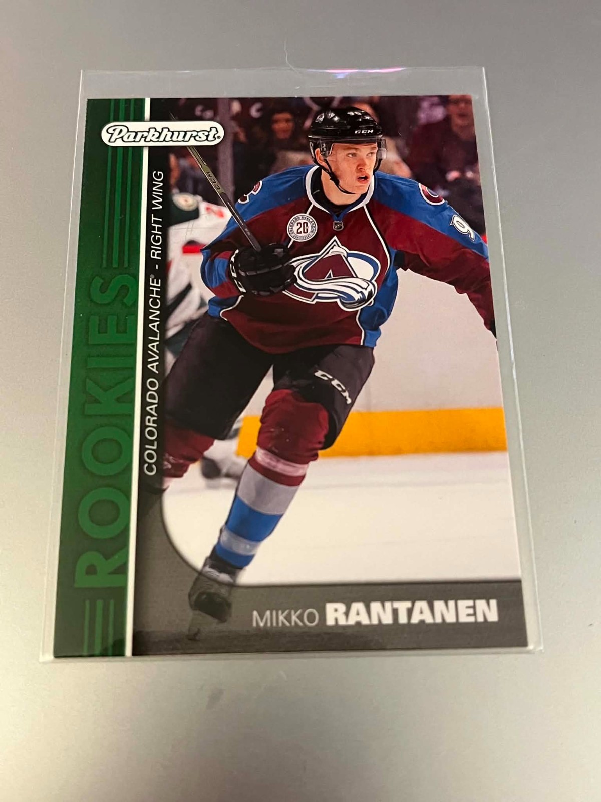 15/16 UPPER DECK PARKHURST MIKKO RANTANEN GREEN PARALLEL ROOKIE RC SP UD #7