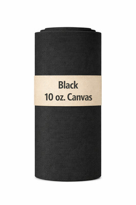BLACK 100% Cotton Duck Canvas Natural Heavy Weight 10oz 60 Inch Wide by the yard