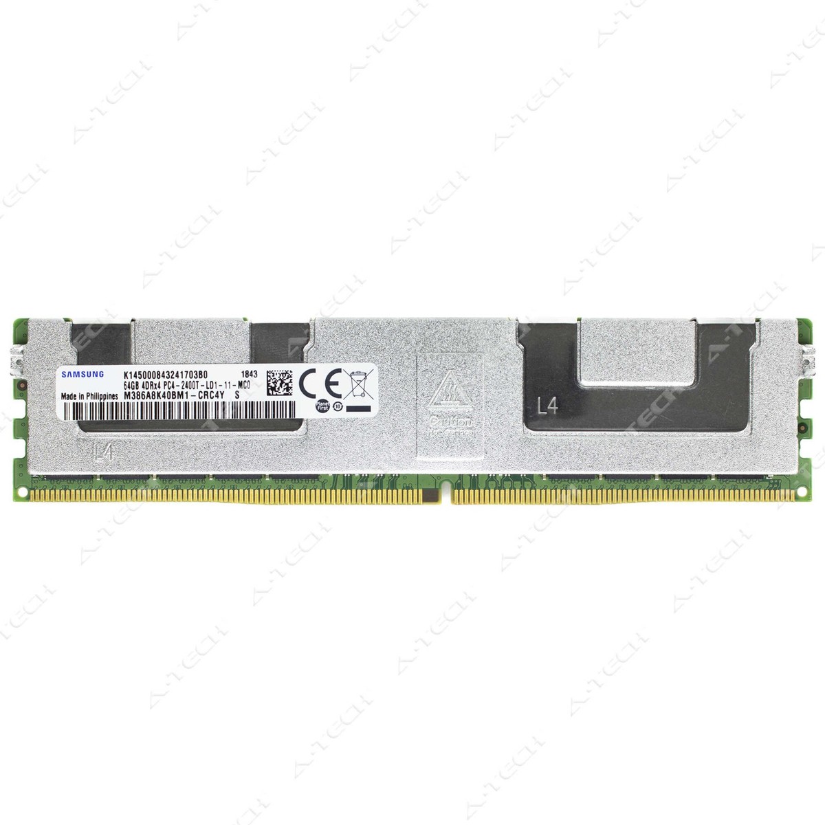 Samsung 64GB DDR4-2400 PC4-19200 ECC LRDIMM Server Memory RAM 