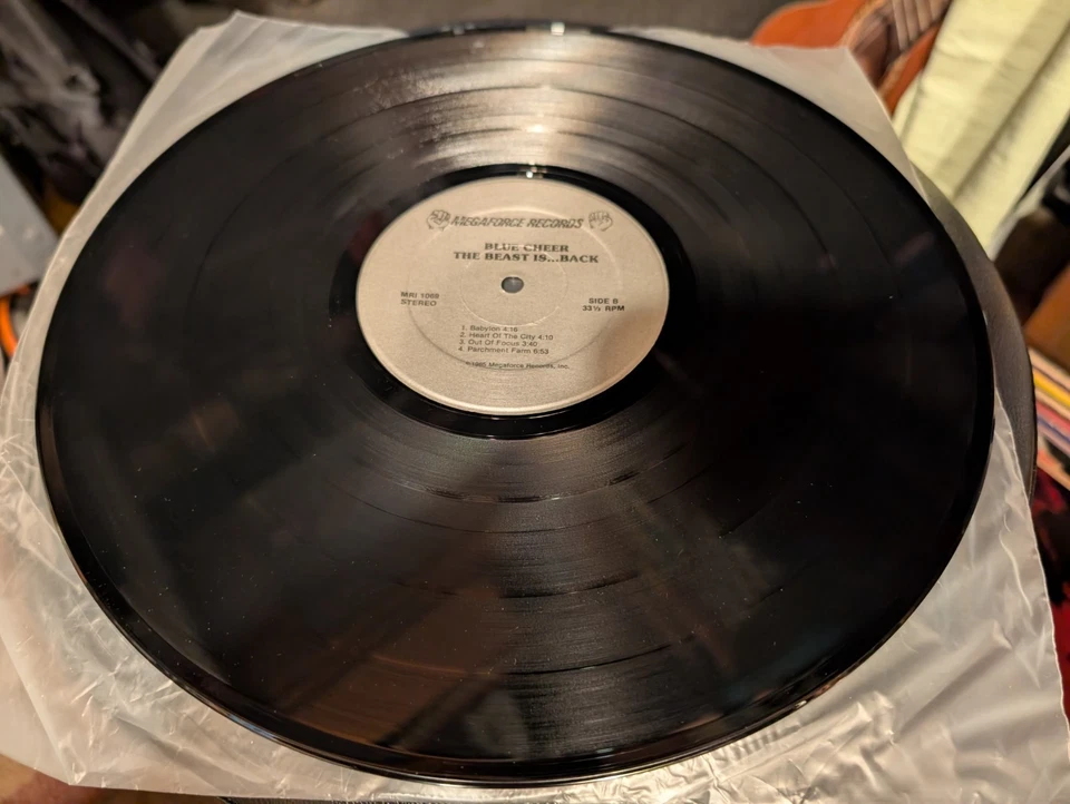 Blue Cheer The Beast Is... Vinyl Lp (Cut Promo) - Image 4 of 4