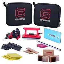  Deluxe Ski and Snowboard Tuning Kit w/Waxing Iron 