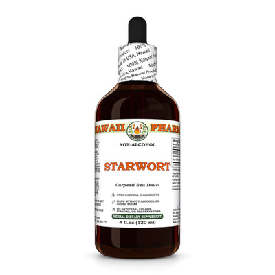 Starwort (Carpesii Seu Dauci) Glycerite,  Dried Fruit Liquid Extract