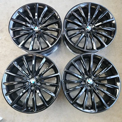 Llantas de aluminio originales BMW G30 G31 19 pulgadas Styling 664M negras... - Imagen 1 de 4